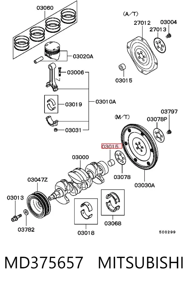  MD375657 Mitsubishi