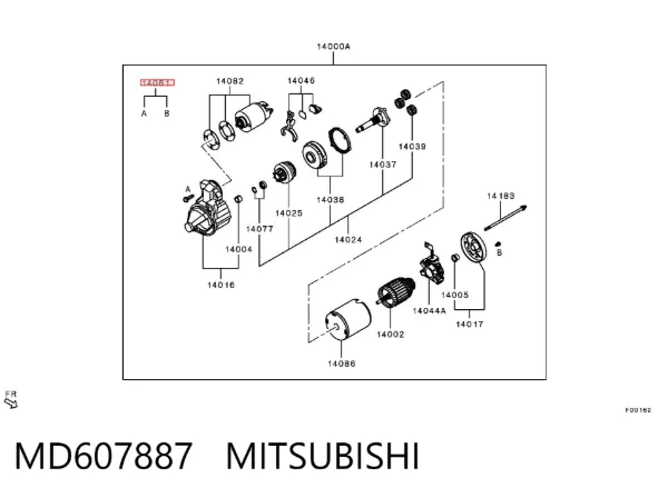  MD607887 Mitsubishi