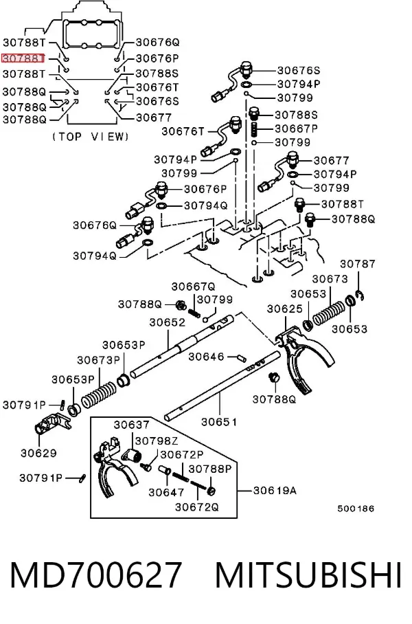  MD700627 Mitsubishi