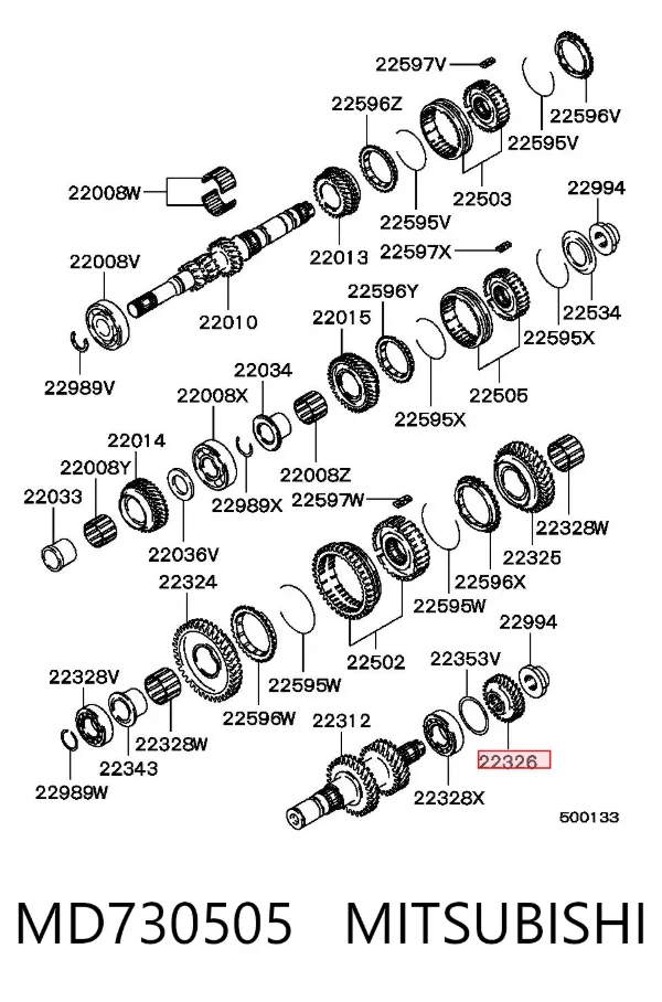  MD730505 Mitsubishi