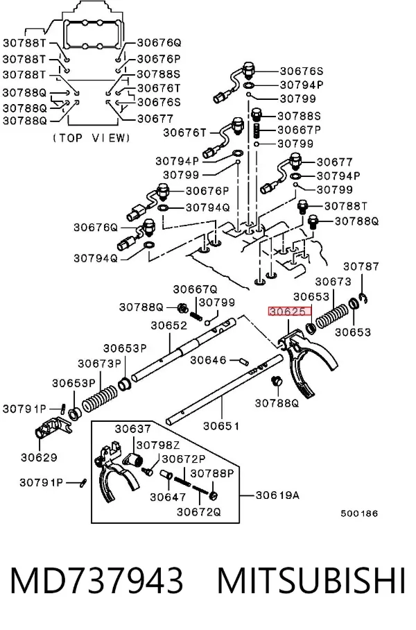  MD737943 Mitsubishi