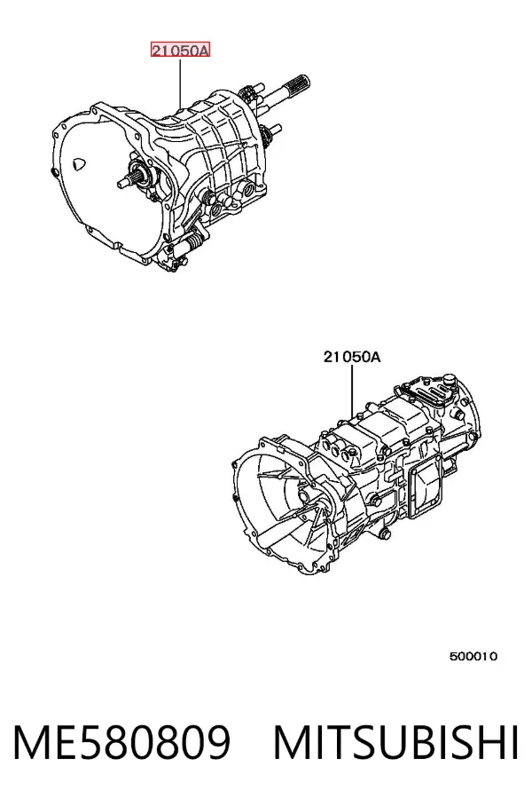 Коробка передач ME580809 Mitsubishi