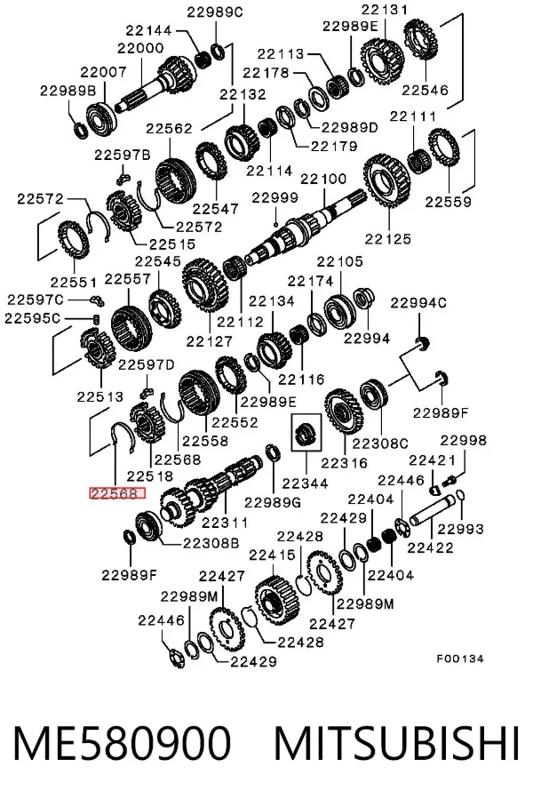  ME580900 Mitsubishi
