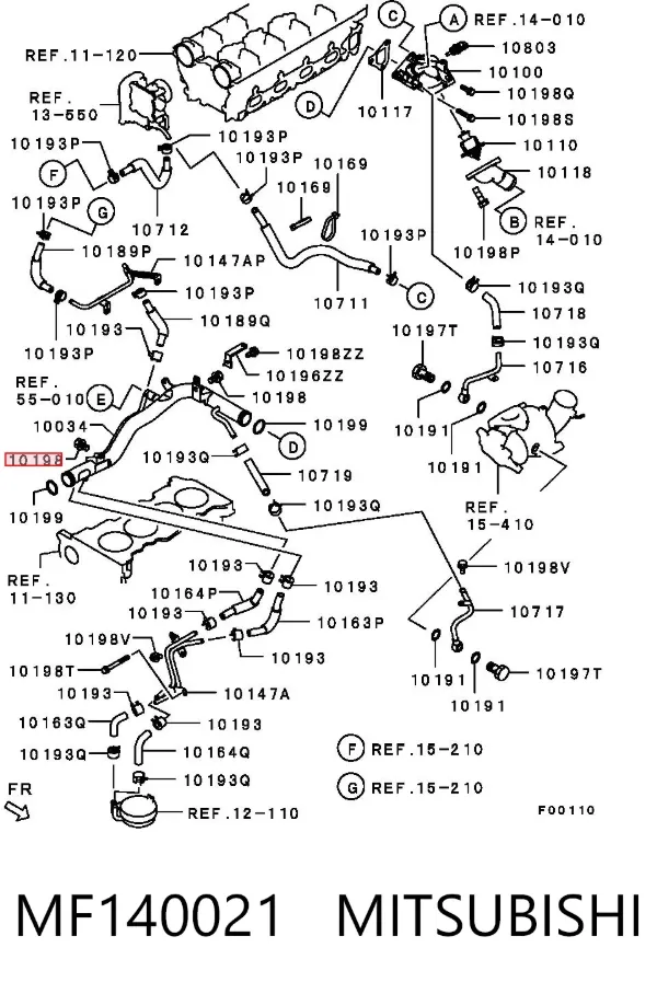  MF140021 Mitsubishi