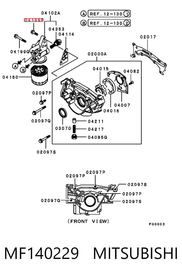  MF140229 Mitsubishi