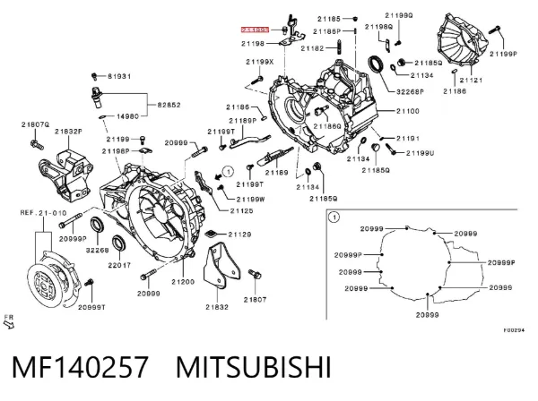  MF140257 Mitsubishi