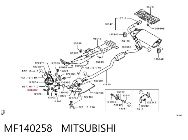  MF140258 Mitsubishi