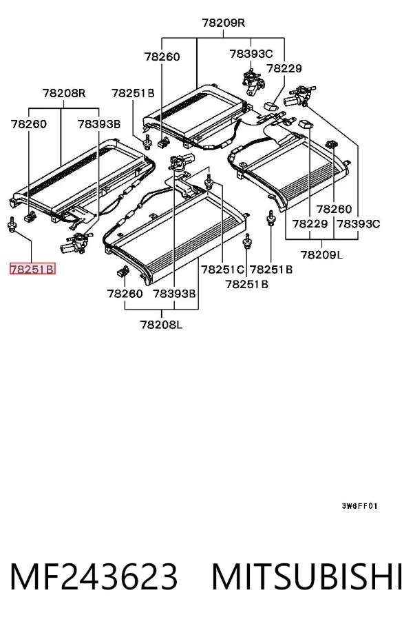  MF243623 Mitsubishi
