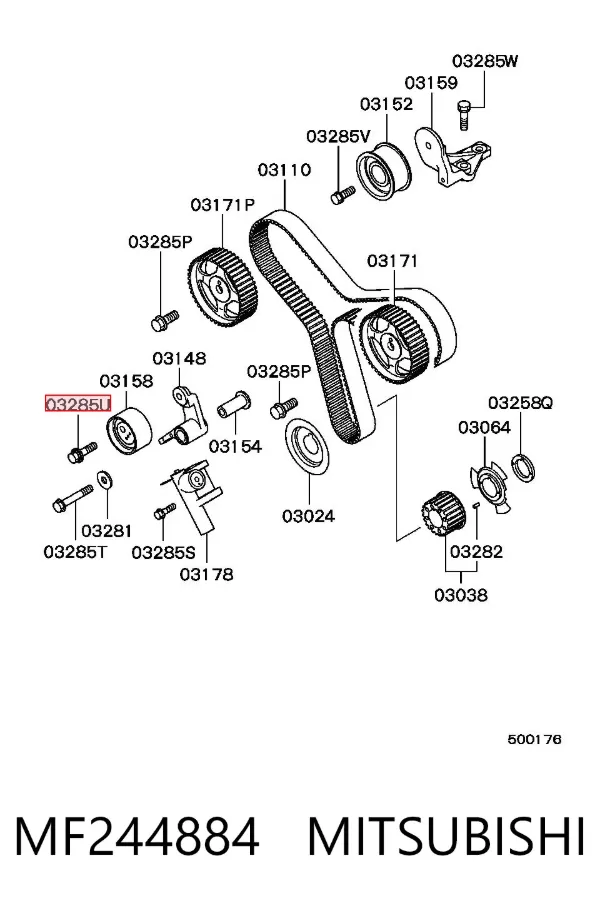  MF244884 Mitsubishi