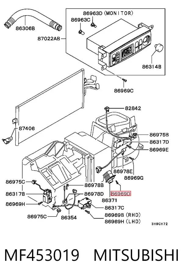  MF453019 Mitsubishi