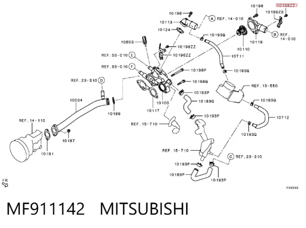  MF911142 Mitsubishi