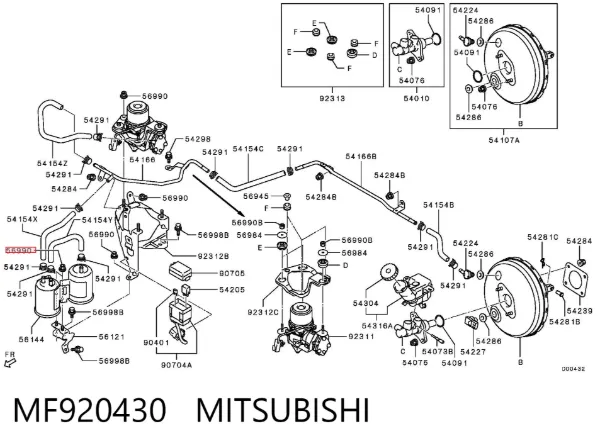  MF920430 Mitsubishi