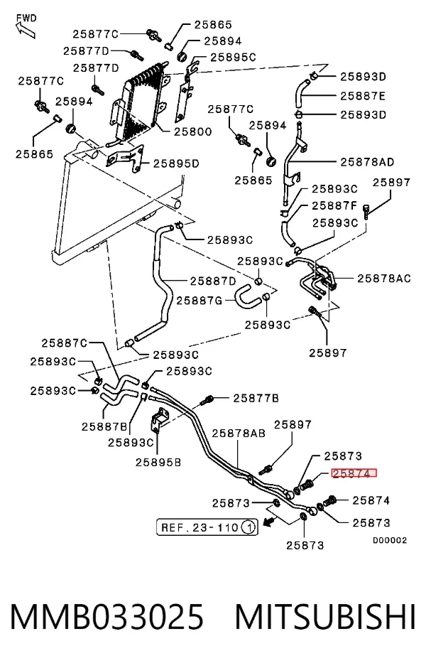  MMB033025 Mitsubishi