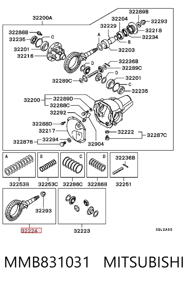  MMB831031 Mitsubishi