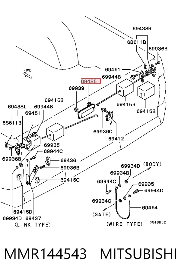  MMR144543 Mitsubishi