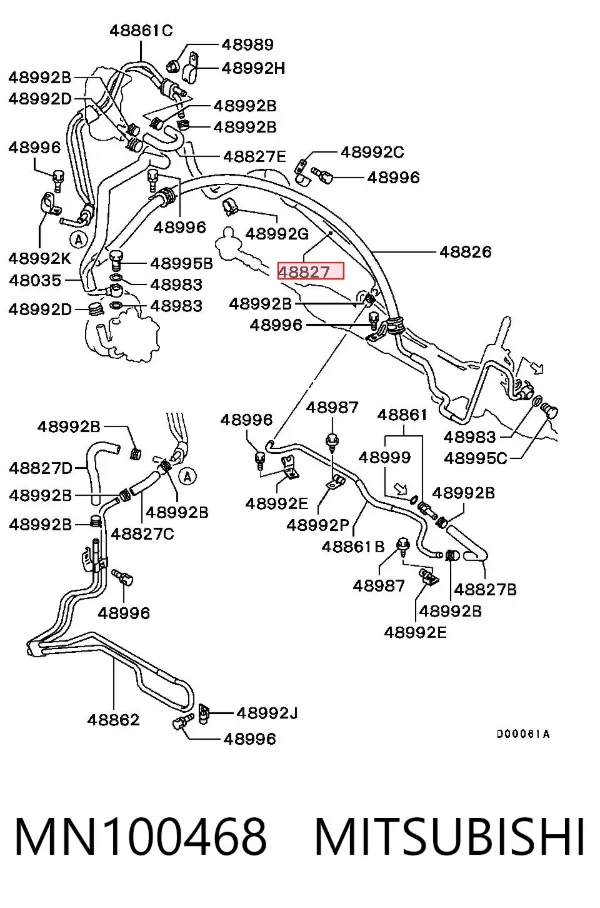 MN100468 Mitsubishi