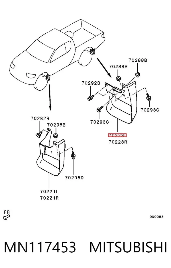 MN117453 Mitsubishi