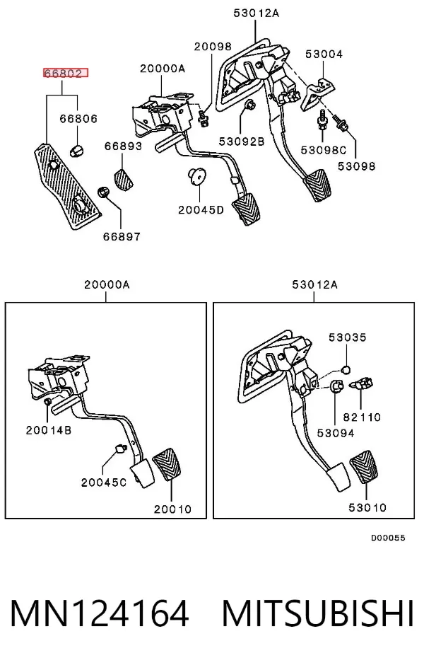  MN124164 Mitsubishi