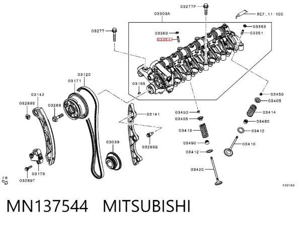  MN137544 Mitsubishi