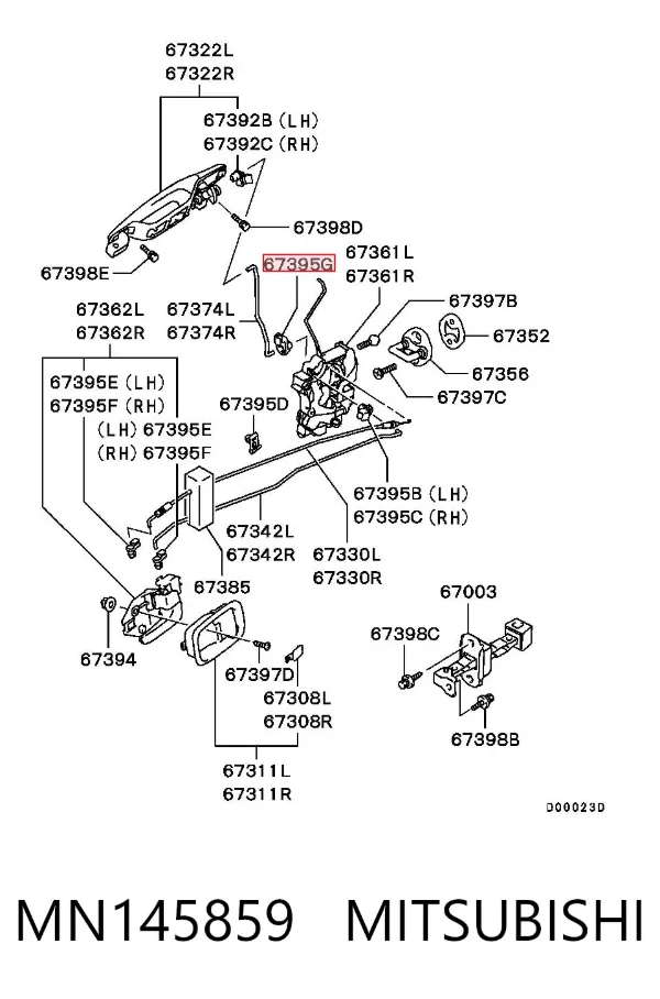  MN145859 Mitsubishi