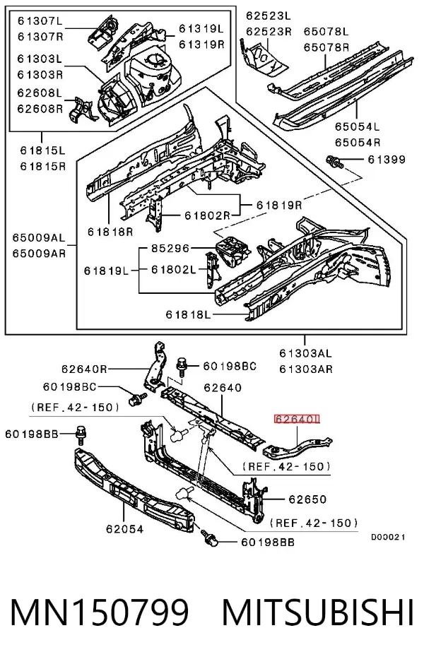  MN150799 Mitsubishi