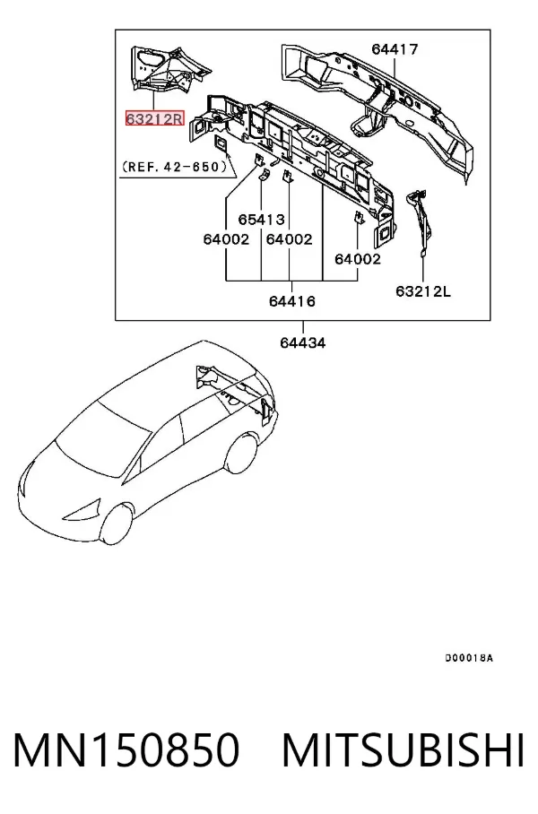  MN150850 Mitsubishi