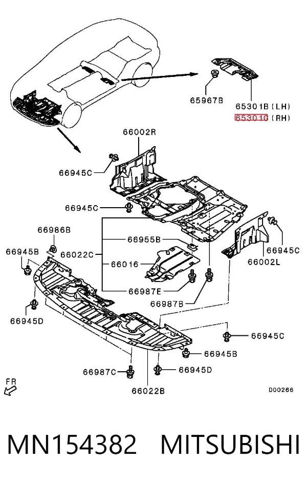  MN154382 Mitsubishi