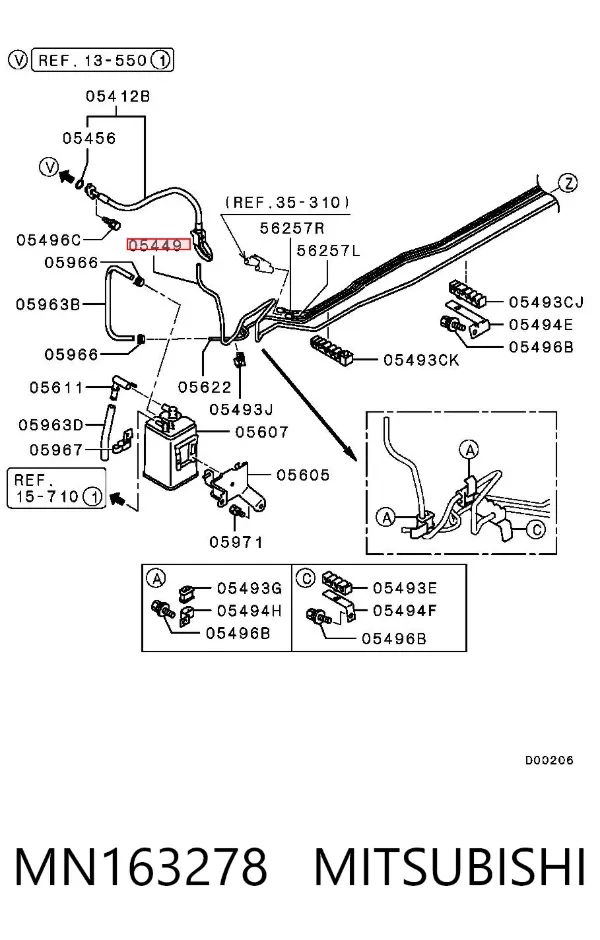  MN163278 Mitsubishi