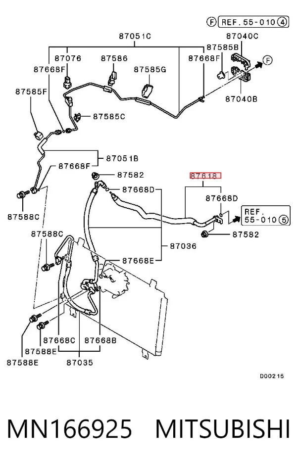  MN166925 Mitsubishi