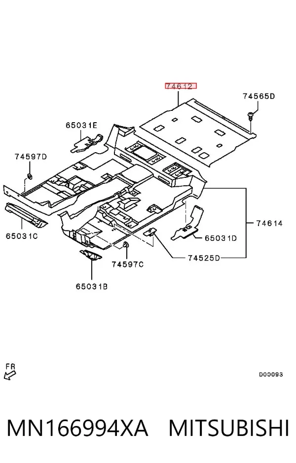  MN166994XA Mitsubishi