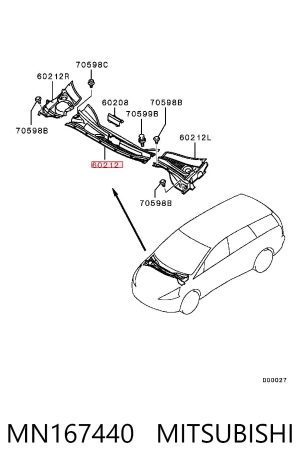  MN167440 Mitsubishi