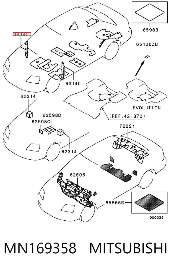  MN169358 Mitsubishi