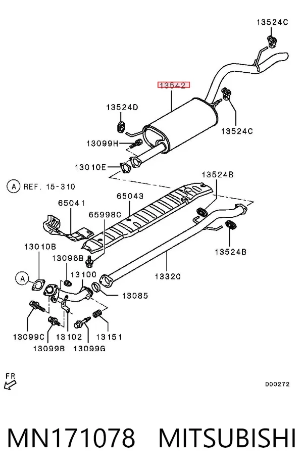  MN171078 Mitsubishi