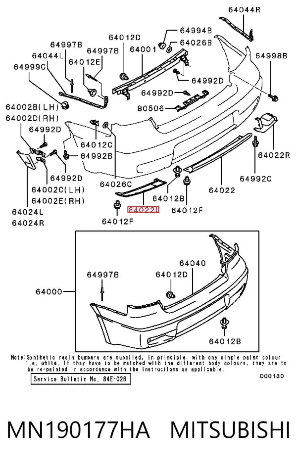  MN190177HA Mitsubishi