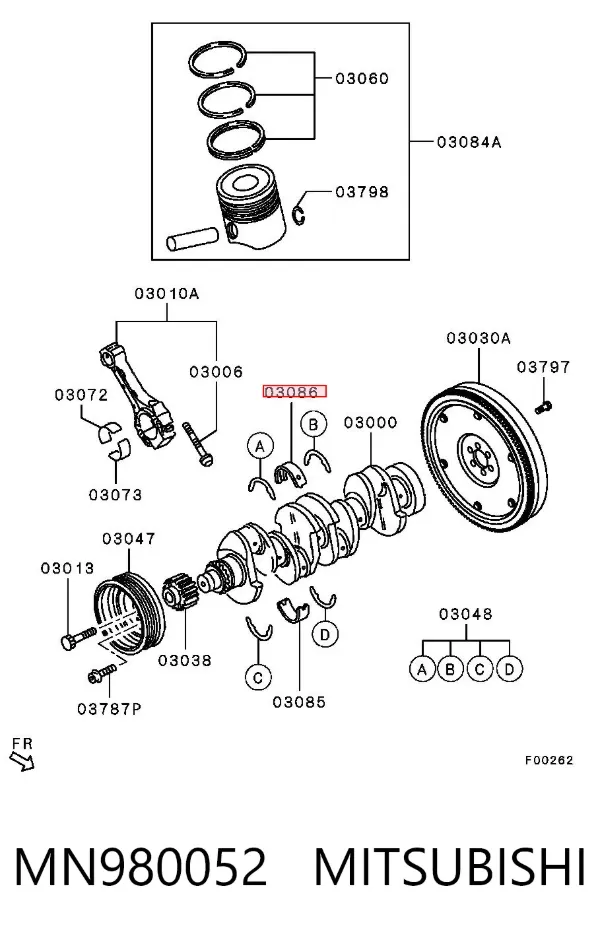  MN980052 Mitsubishi