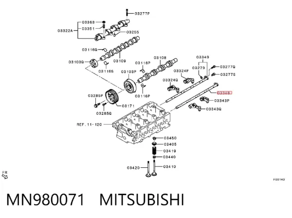  MN980071 Mitsubishi