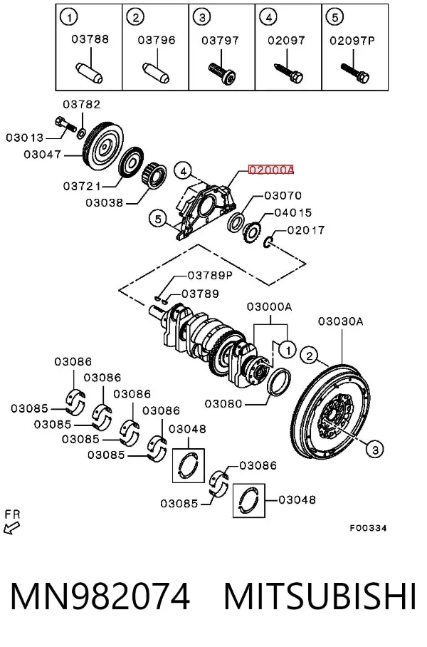  MN982074 Mitsubishi