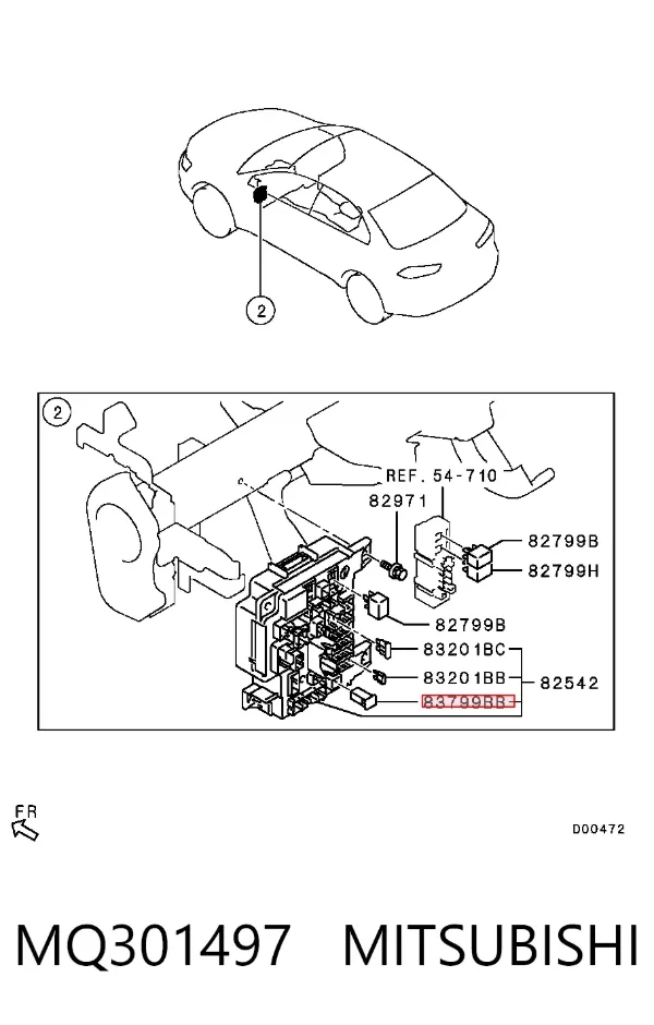  MQ301497 Mitsubishi