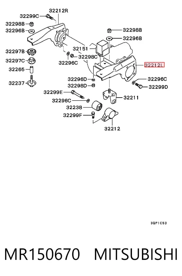  MR150670 Mitsubishi