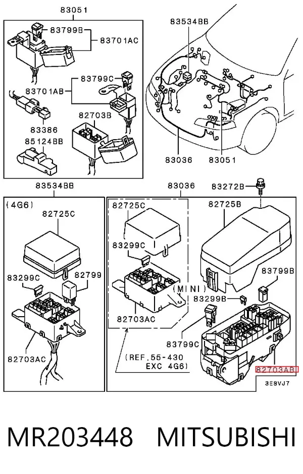  MR203448 Mitsubishi