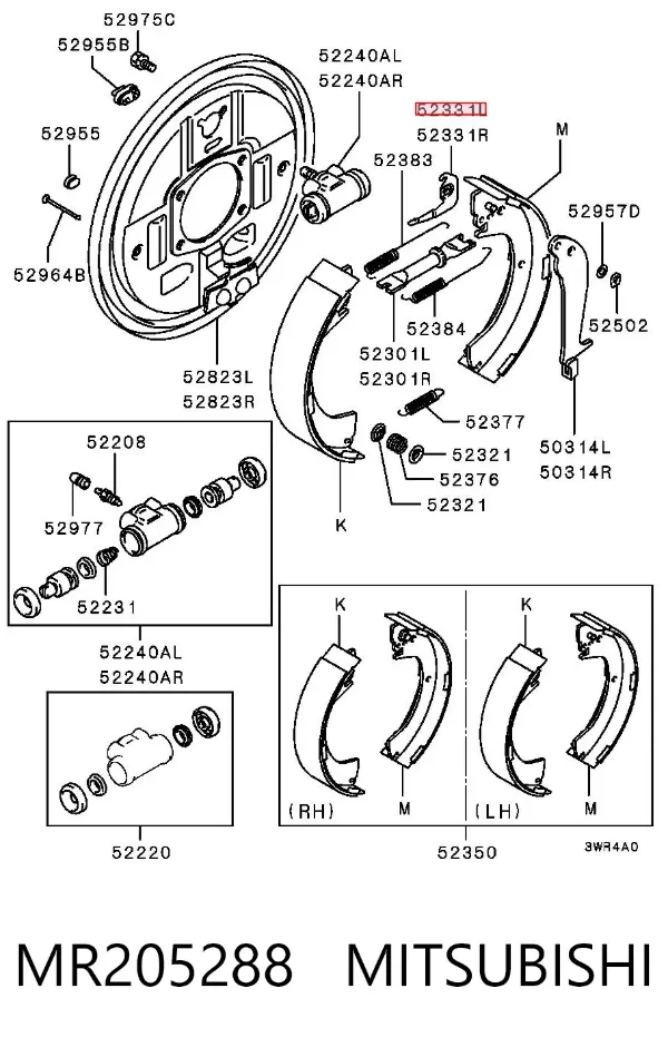  MR205288 Mitsubishi