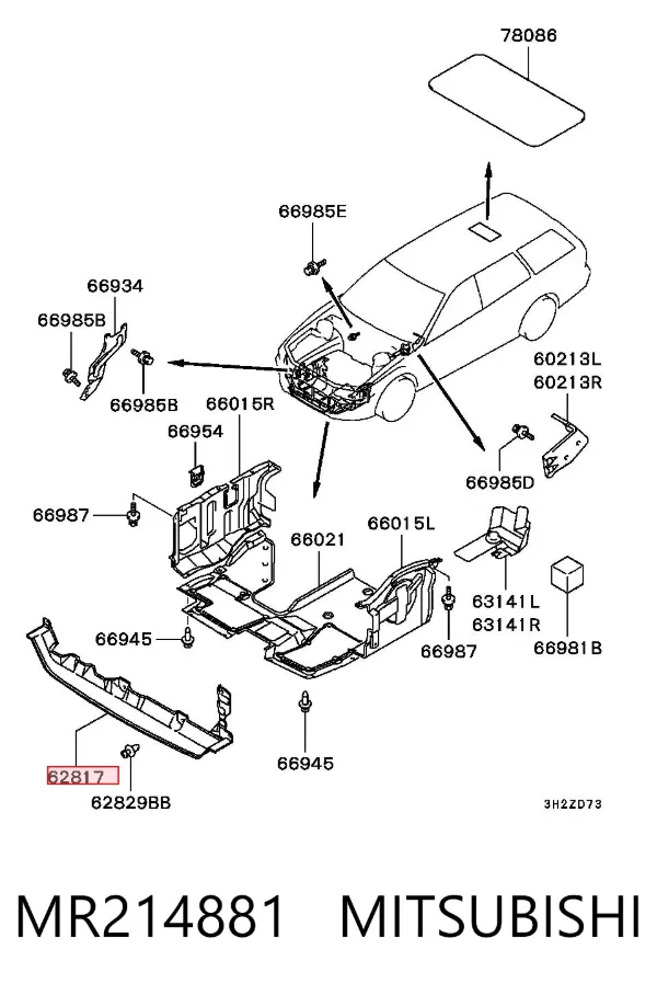 MR214881 Mitsubishi