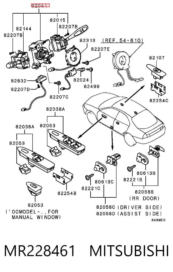  MR228461 Mitsubishi