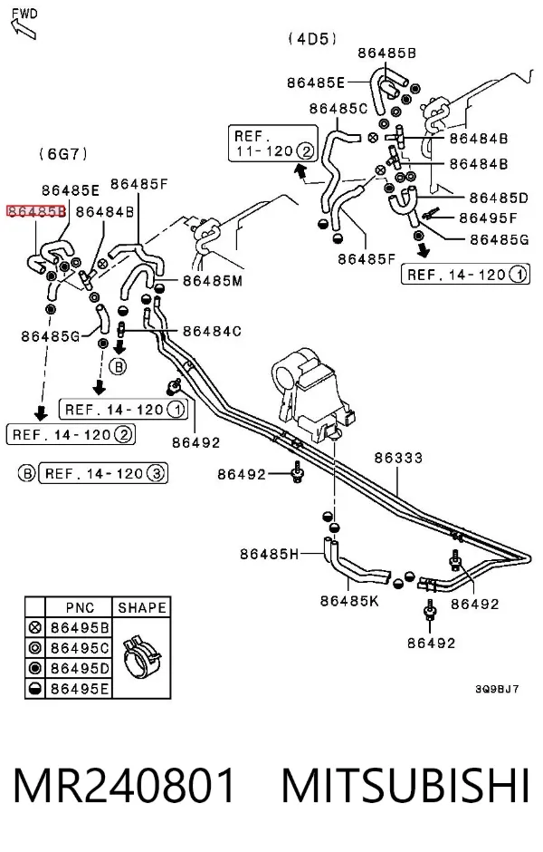  MR240801 Mitsubishi