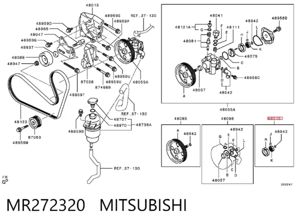  MR272320 Mitsubishi