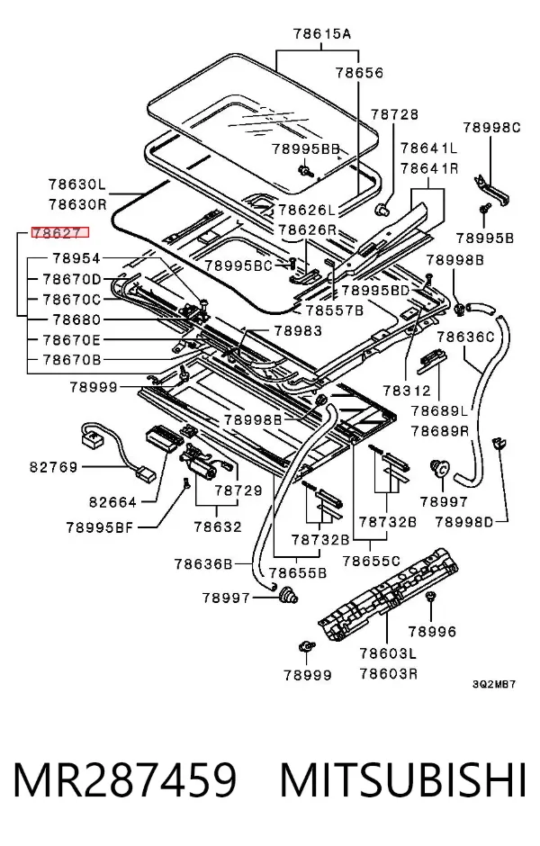  MR287459 Mitsubishi