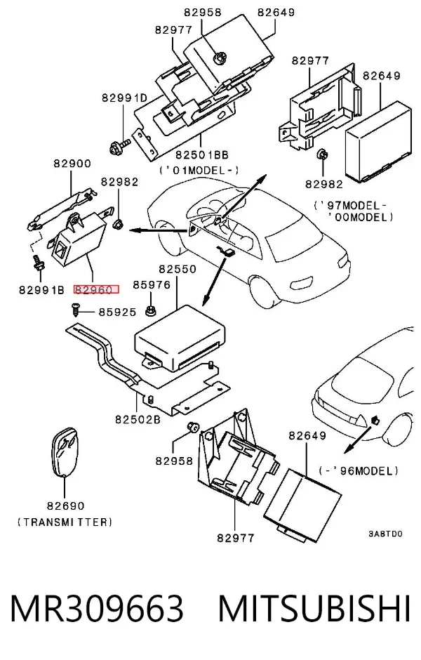  MR309663 Mitsubishi