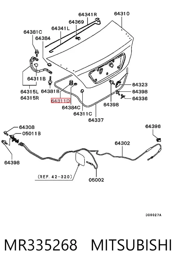  MR335268 Mitsubishi