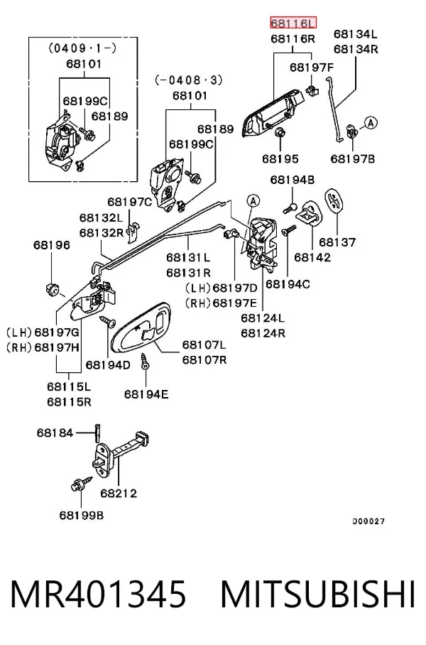  MR401345 Mitsubishi