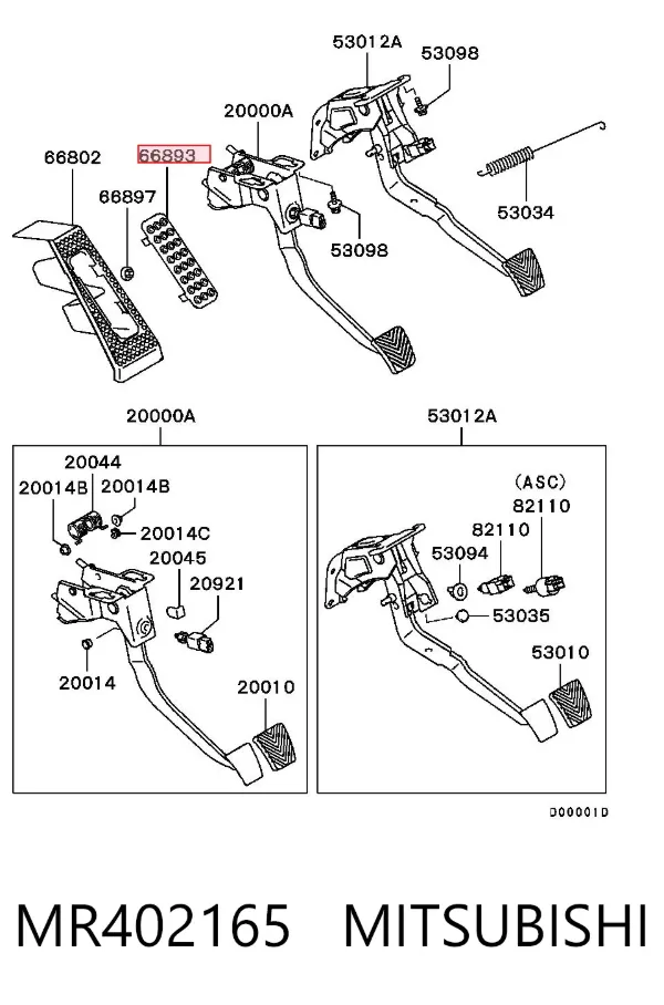  MR402165 Mitsubishi
